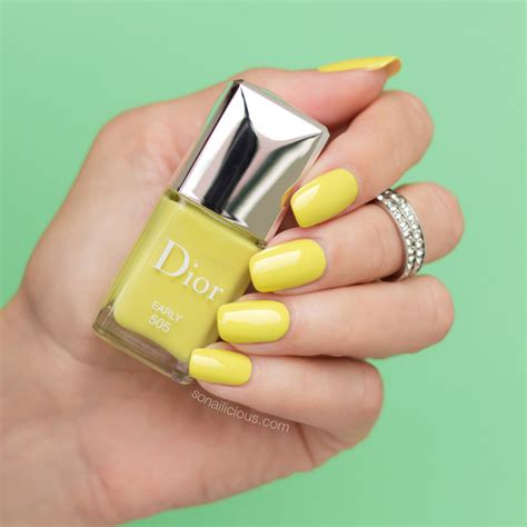 dior early nail polish